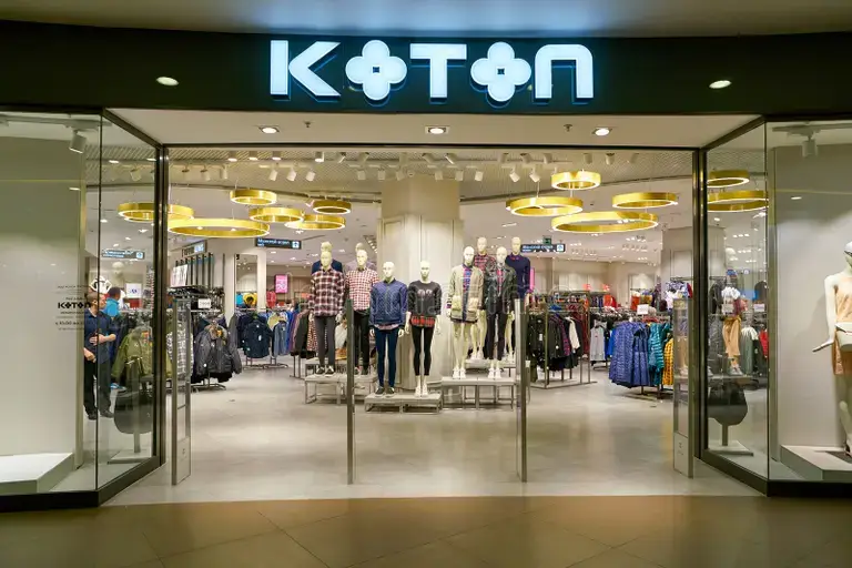 koton store saint petersburg russia circa august galeria shopping center major entertainment located downtown st 109053625